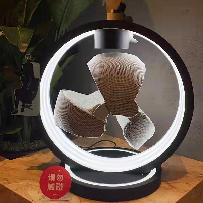 供应磁悬浮按摩器展示架 亚克力颈部按摩枕 护眼仪美容陈列架