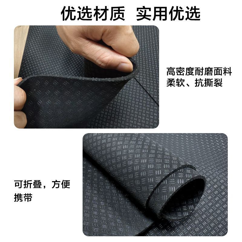 可折叠器械减震垫双面防滑跑步机隔音垫无味动感单车踏步机吸音垫|undefined