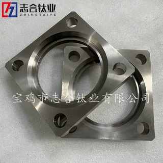 供应耐高温钛合金法兰R60702方形锆法兰高精度规格齐全