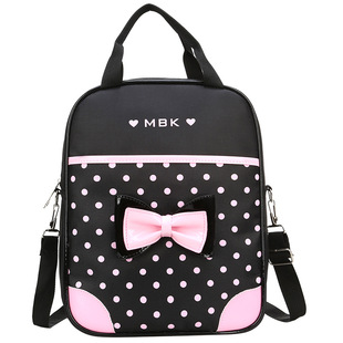 Children's tutorial bag tutorial bag dance training enrollment Primary School students crossbody shoulder portable art printed LOGO