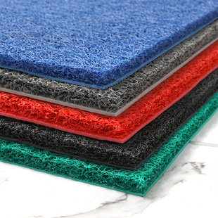 Floor Mat Door Entrance Door Commercial Entrance Door Waterproof Plastic Silk Ring Non-Slip Foot Mat Dirt-Resistant Mat Cuttable Carpet