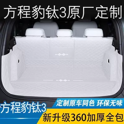 Trunk Mat, Specifically designed trunk mat