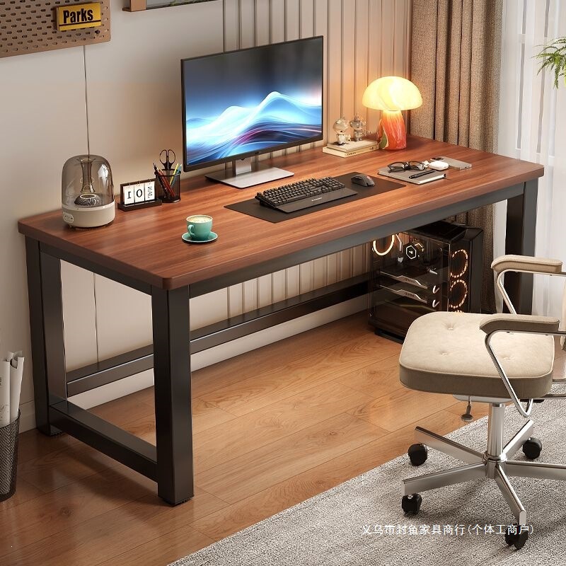 Simple Taiwanese-style computer desk, reinforced and thickened, suitable for rental apartments, office computer desk, writing desk, student desk Simple Taiwanese-style computer desk, reinforced and thickened, suitable for rental apartments, office computer desk, writing desk, student desk