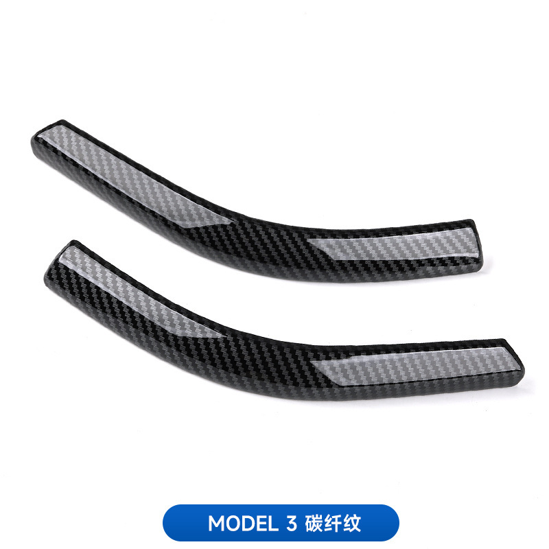 テスラ衝突防止ストリップ新バージョンモデル 3/y 車のバックミラーアンチスクラッチ装飾ストリップ修正アクセサリー Ya|undefined