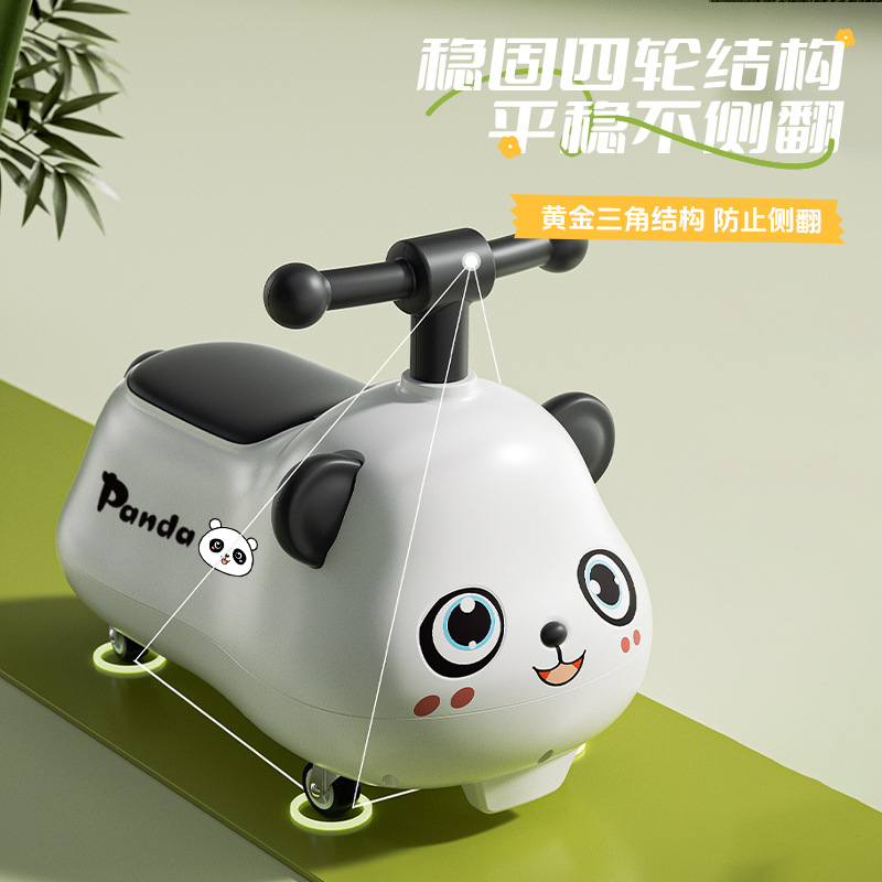 Panda Kids Peanut Patrol multifuncional anti-rollback Baby 1 - 3 años de edad patinaje torsión