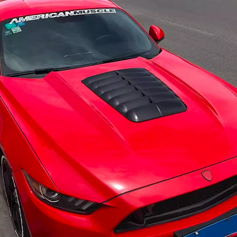 Подходящие для Ford Mustang GT500 стиль крышки капота Спун (Spoon) декор тонировка аксессуары комплект кузова