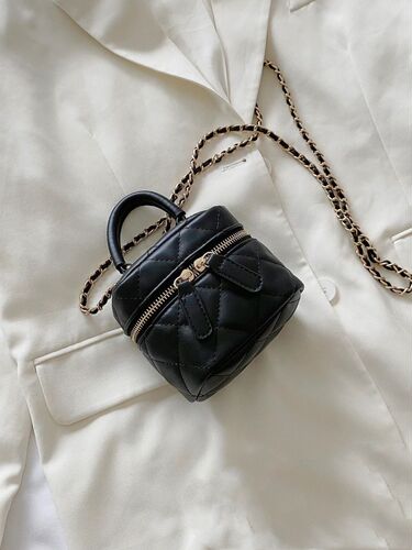 Elegant Summer Chanel-style Herringbone Chain Bag, Versatile and Exquisite Small Shoulder Bag with Single Strap Crossbody Mini Bag