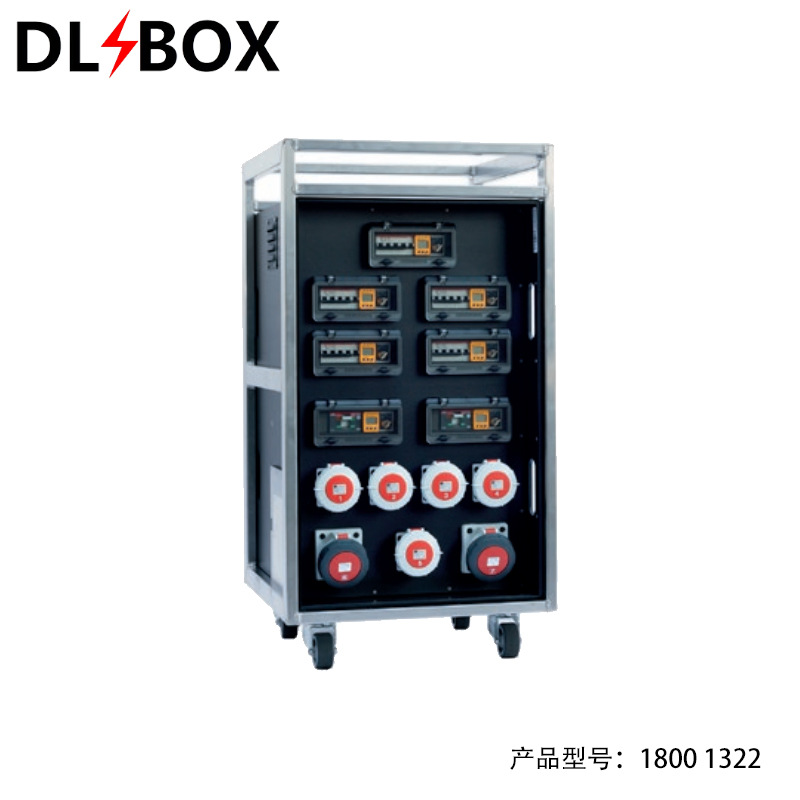 铝制框架堆叠的成套配电箱