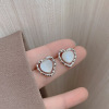 Retro advanced sophisticated brand earrings, universal silver needle, high-quality style, silver 925 sample