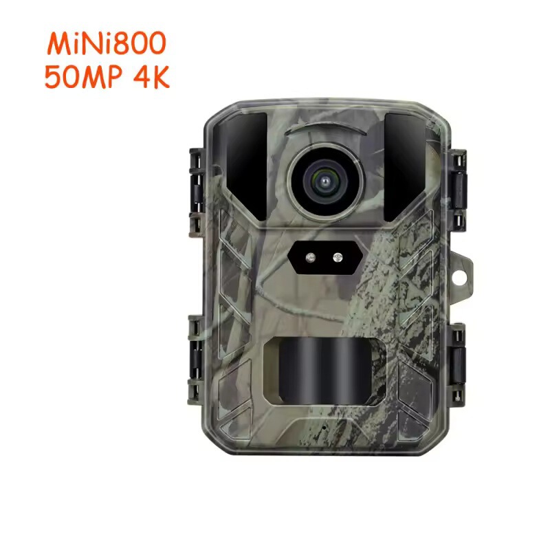 Mini Hunting Trail Camera 50MP 4k Outdoor IP65 Waterproof Wild Camera Photo Trap with Night Vision