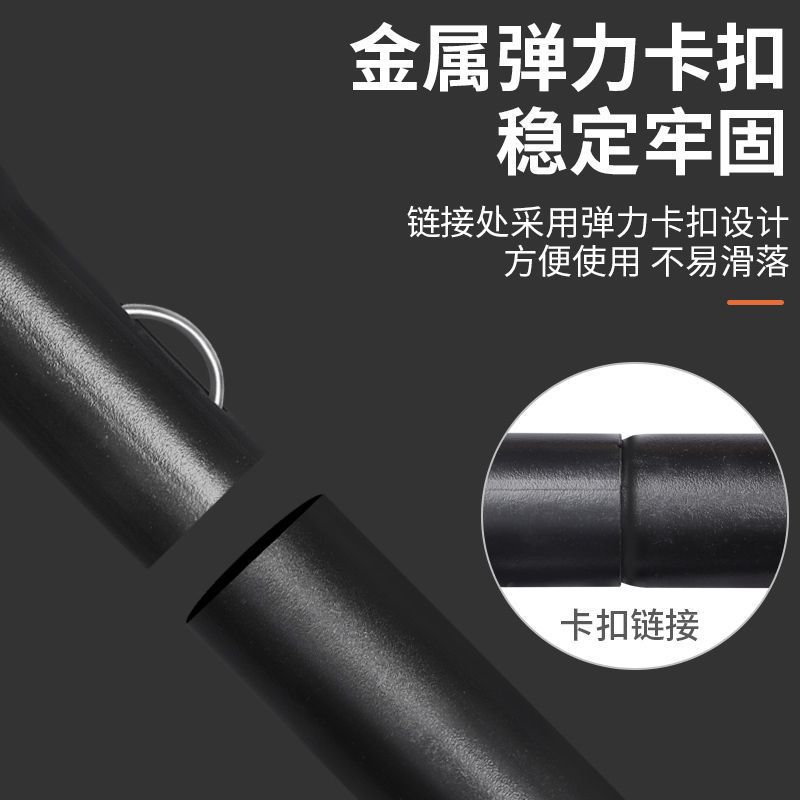 Accesorios de camping al aire libre de barra de tolva telescópico de soporte de poste de pasillo de soporte de fijación de barra de tienda de 2.6M fábrica comercial