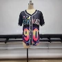 跨境短袖数码夏季棒球服