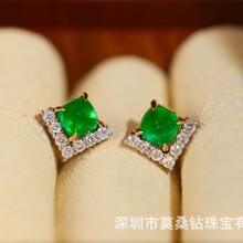 ��؛ 18K��V�ֿ�С������ĸ�G��ᔡ� ������ĸ�G��ʯһ��50��
