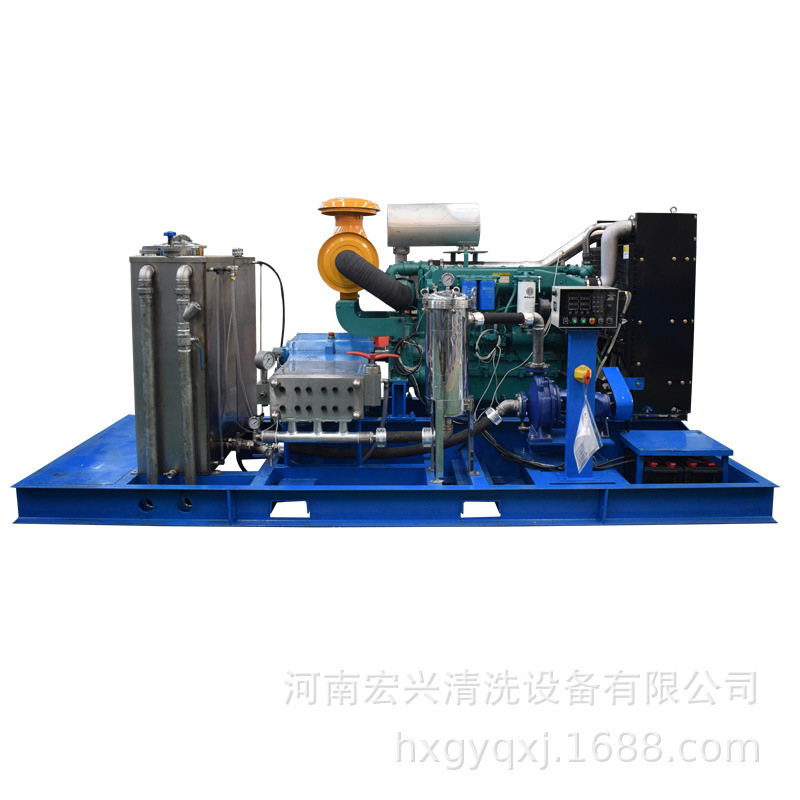 1400公斤热力供暖管高压冷水清洗机宏兴HX-2503型