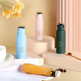 五折5骨拇指伞超轻太阳伞防紫外线遮阳伞黑伞防紫外线太阳伞