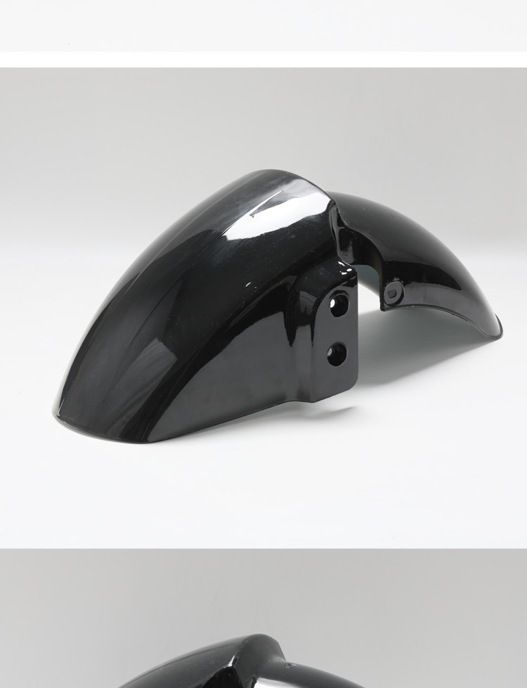 Suitable for the Saige Black Knight E10 Electric Scooter Front Fender, Thickened Plastic Shell Mudguard, Front Fender Shell Accessories