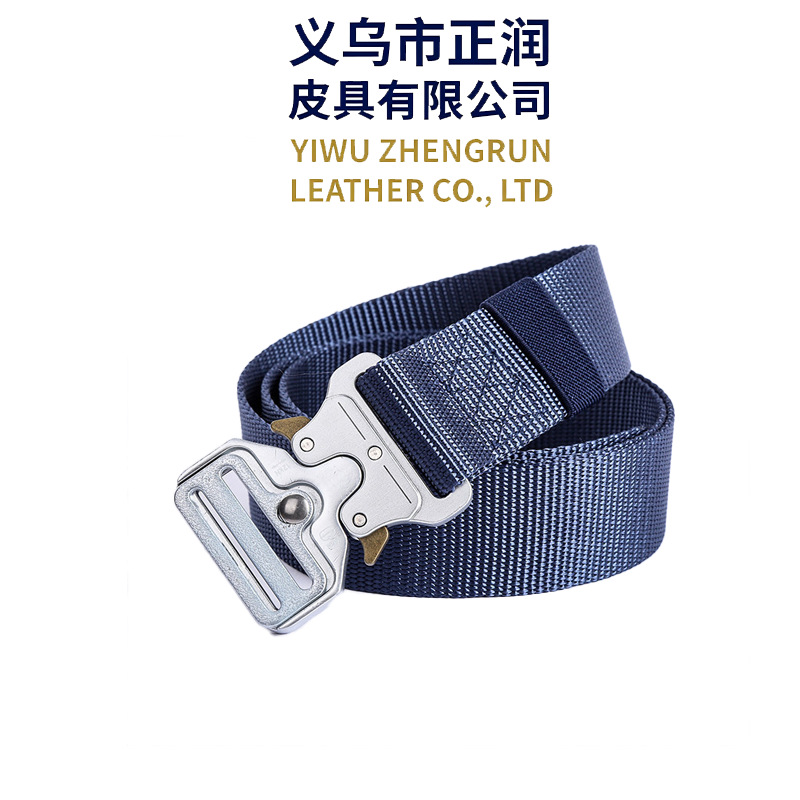 Cobra Tactical Belt Men's Outdoor Nylon Buckle Belt Student Military Training Overalls Belt Spot Wholesale