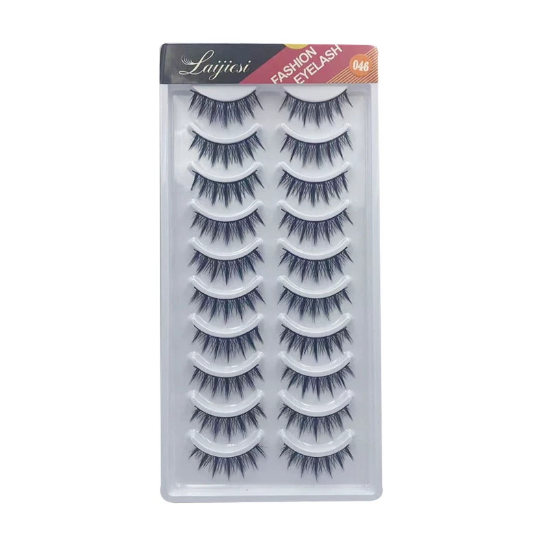 Dense comics for eyelashes, false eyelashes, European style, for every day