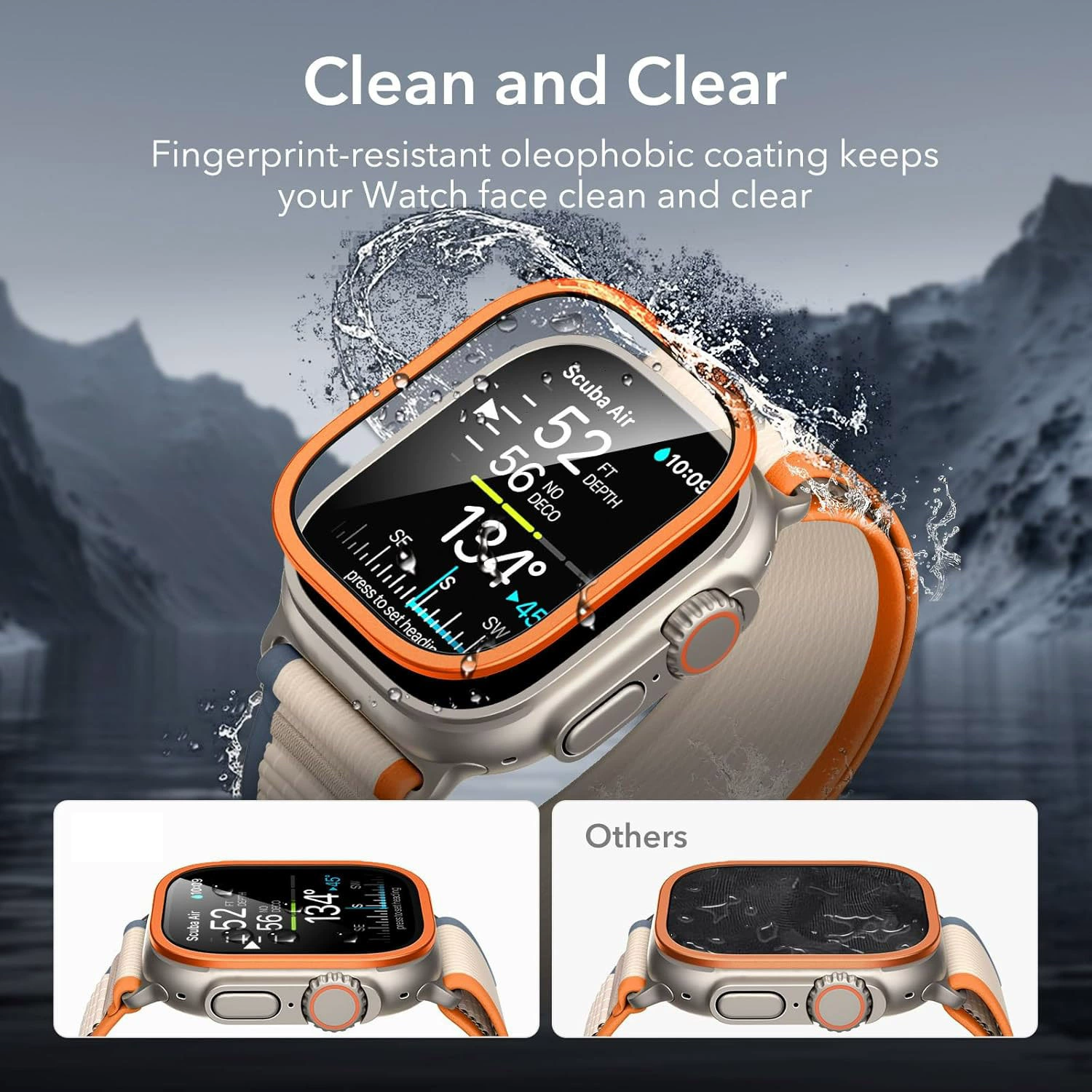 Применимый Apple IWATCHULTRA1/2 алюминиевый сплав стальная плёнка рама все-в-одном