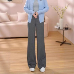 哥家商场同款女装2025秋季新款百搭高腰显瘦锥形烟管直筒长裤