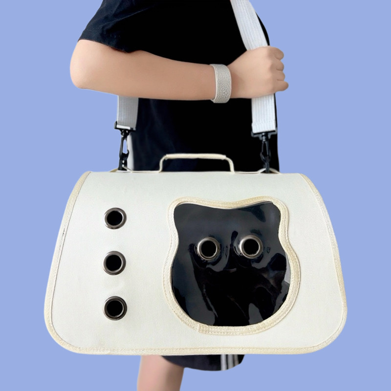 Cat Outdoor Handheld All-Season Foldable Portable Large Capacity Pet Bag_voghion.com