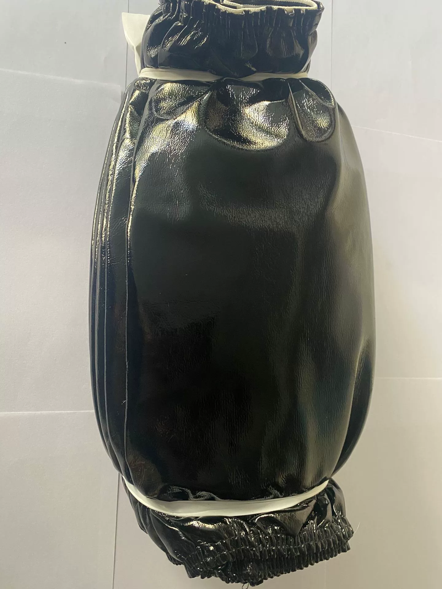 Водонепроницаемый кожаный рукав маслостойкий противообрастающий водонепроницаемый рукав клетка для защиты плеч черный кожаный эластичный непроницаемый мягкий не Отслаивающийся рукав