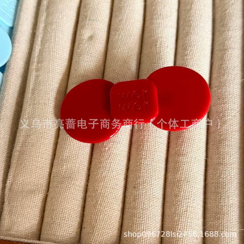 2025徐璐字母款醋酸蝴蝶结鸭嘴发夹刘海边夹可爱少女时髦碎发整理|undefined