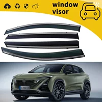 Подходит для Changan Benben Gravity UNIT UNIV 14-22, дождевик на дверь автомобиля, оконный дождевик, дождевик для бровей