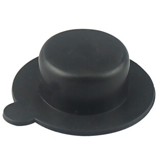 Fire extinguisher plastic bottle cap