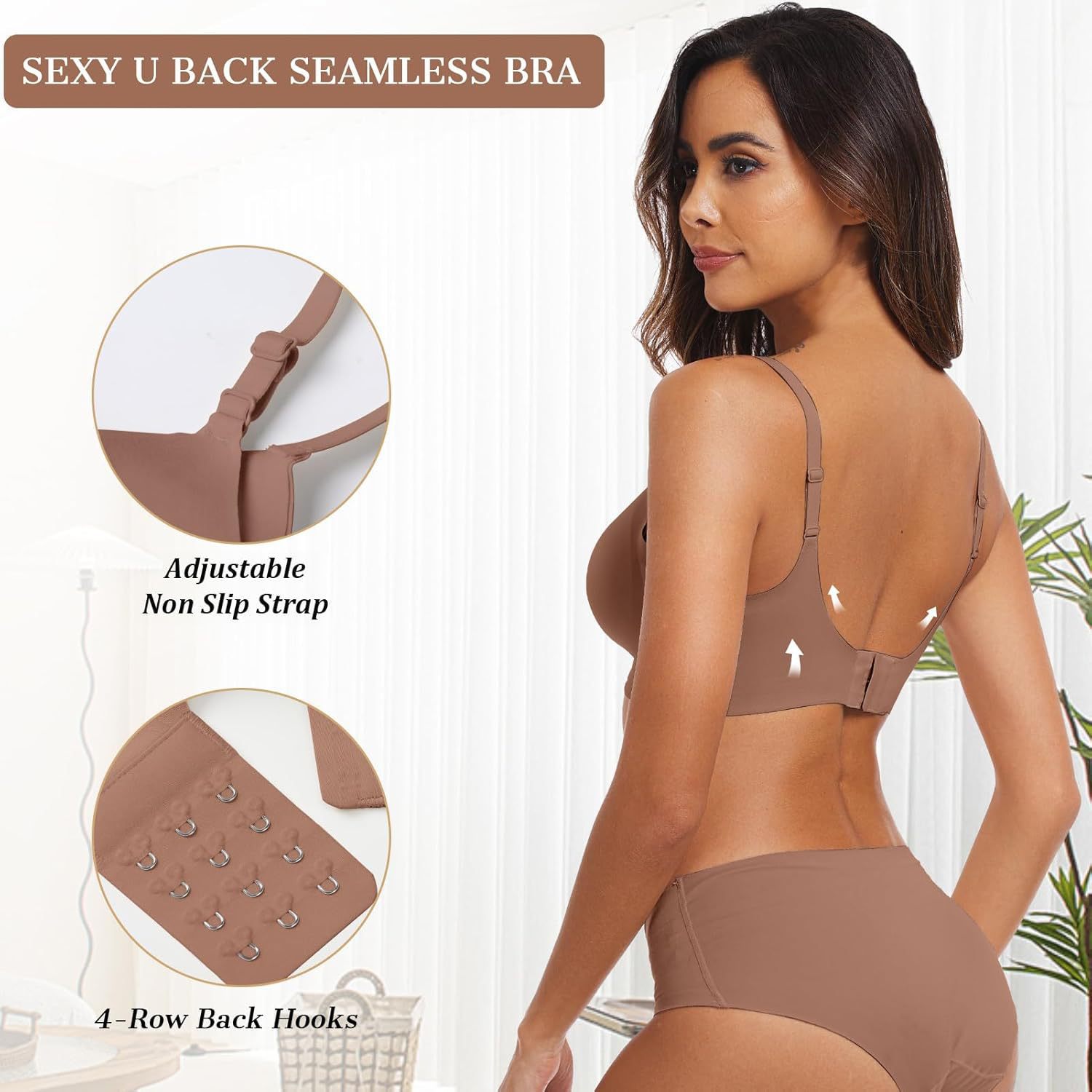 supporting comfortable wireless bra