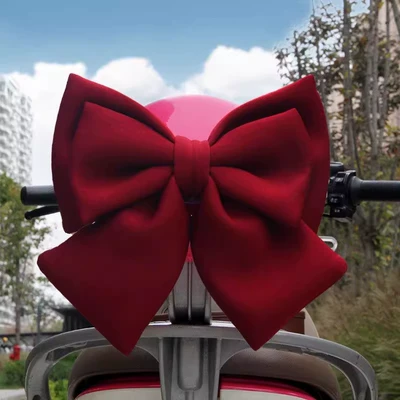 Motosiklet dəbilqələri – Tail Box for Rider Accessories - basic-double-layer-bow-waterproof-traceless-glue-burgundy