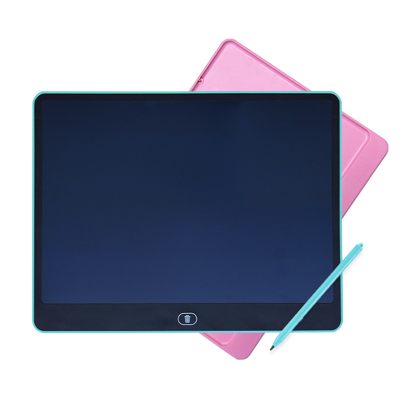 Tablero de escritura para niños de 16 pulgadas, tablero de dibujo para niños, pizarra pequeña, pantalla grande LCD, tablero de dibujo pintado, tablero de graffiti LCD