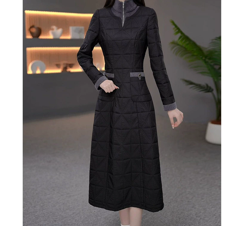 Модное темпераментное платье теплая и тонкая иностранная