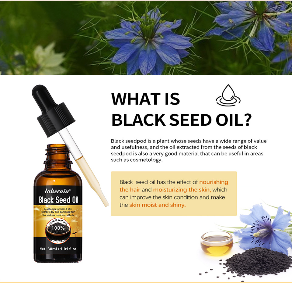 Cross-border new product lakerain Black Seed Oil Eyelash and Eyebrow Liquid Application Scenario