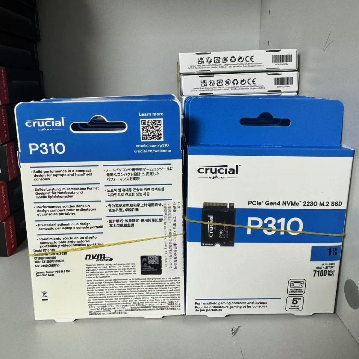 Твердотельный накопитель SSD Micron P310 500G 1T 2T 2230/2280 для настольного ПК/ноутбука