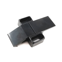 工业铝型材4040配件国标欧标通用黑色门搭扣铝材门锁框架固定配件