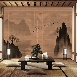 竹窗帘;竹编;其他茶具