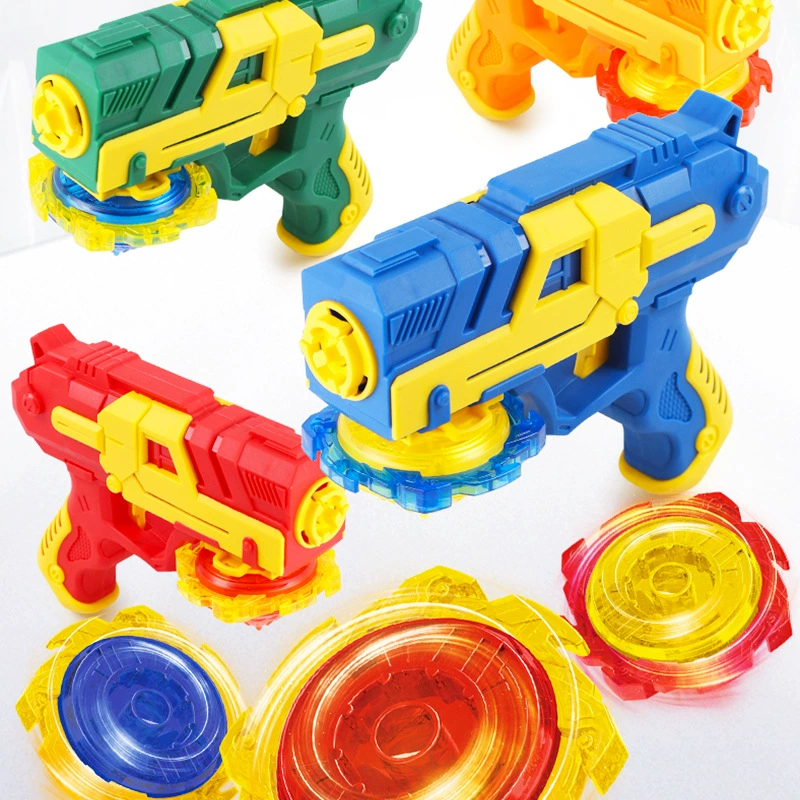 Фабричный магазин гироскоп против игрушек гироскоп пусковая установка вращающийся боевой светящийся диск ведра 3 игрушки для мальчиков 6