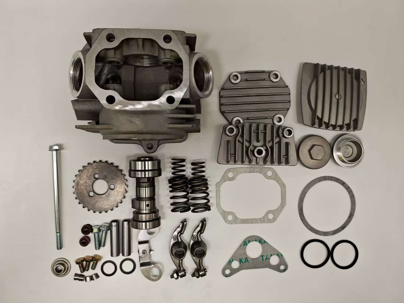WAVE100 European two-cylinder head assembly, NF100, with secondary air intake hole, chain engine cylinder head parts