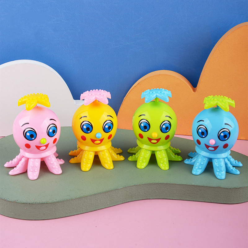 Pulpo de papel: colores aleatorios