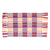 45x70cm Steel pad cotton wire woven floor pad color striped plaid cotton line water absorption small door pad