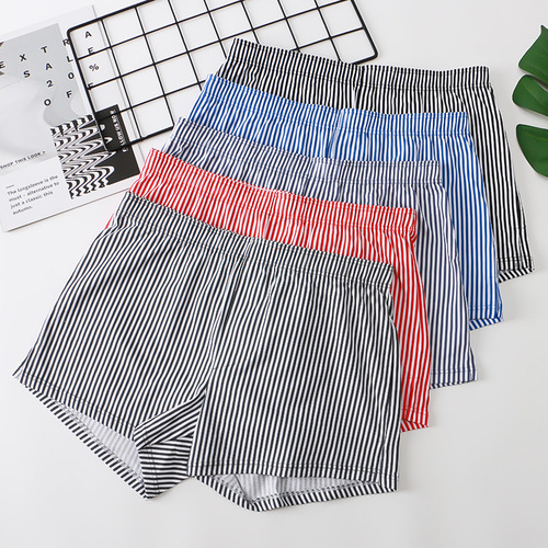 Men's underwear, men's boxer pure cotton, personalized mid-waist boys' Arrow pants, youth live broadcast, cross-border summer breathable trend
