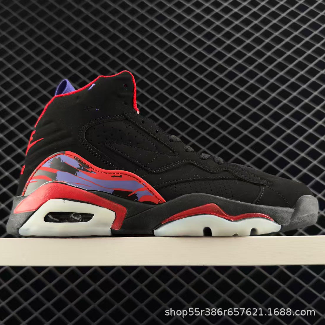 Comercio exterior puro original MJ tres zapatos de baloncesto antideslizantes resistentes al desgaste de combate real ligero amortiguador de moda para hombres y mujeres zapatos deportivos de aire