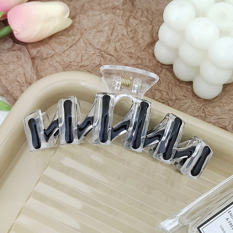 Accesorios para el cabello coreanos Clip de sensación premium de verano Clip de tiburón en la parte posterior de la cabeza