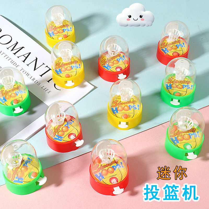 Mini Handheld Basketball Palm Basketball Shooting Game Children's Educational Desktop Toy Hot-Selling New Product at Street Stalls