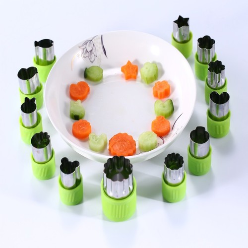 Stainless steel printed butterfly-shaped fruit slicing cake vegetable flower cutting tool baby food