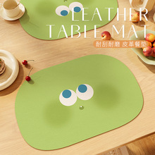 儿童趣味异形隔热餐垫家用餐具碗筷垫耐高温餐桌垫子防水防烫杯垫