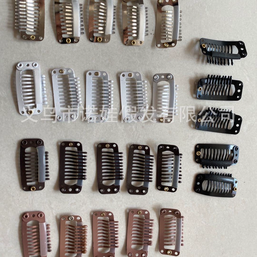 Зажим для удлинителя парикмахерский зажим с 9 зубьями BB Clip Зажим для капельного зажима 3,2 см Берет Ветрозащитный фиксированный зажим для собак