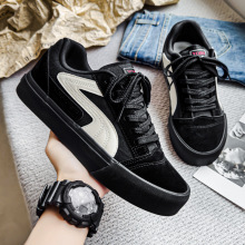 2025新款学生低帮帆布鞋运动休闲百搭男鞋透气板鞋一件代发B2259