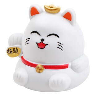 Lucky Cat оттягивать автомобиль Детская маленькая игрушка мультфильм милое украшение подарок для детского сада трансграничные прямые поставки с фабрики